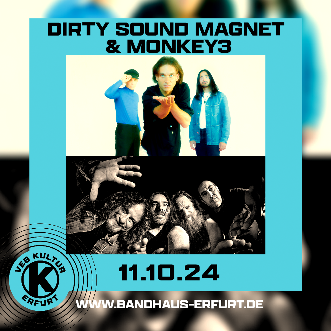 DIRTY SOUND MAGNET & MONKEY3 Cover
